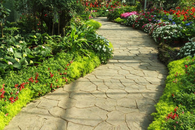 Stone Paving in a Garden Path